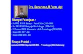 Drs. Suhartono,M.Farm, Apt Riwayat Pekerjaanff.unair.ac.id/files/content/1600325838-25-Materi... · 2020. 9. 17. · Drs.Suhartono, M.Farm,Apt Riwayat Pendidikan S1 Farmasi Unair