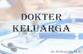 DOKTER KELUARGA - UNIMAL KELUARGA.pdf · Perkembangan Dokter Keluarga UU Praktek Kedokteran No. 29 Thn 2004 upaya untuk memperbaiki kualitas pelayanan dasar dan kualitas dokter praktek