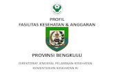 PROFIL FASILITAS KESEHATAN & ANGGARANsirs.yankes.kemkes.go.id/data/Profile/Profil Faskes Final...2 Sumatera Utara 33.0 51,5 20 Kalimantan Barat 64.1 35,7 3 Sumatera Barat 75.0 100,0