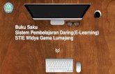 eLearning STIE Widya Gama Lumajang · 2020. 9. 27. · Buku Saku Sistem Pembelajaran Daring(E-Learning) STIE Widya Gama Lumajang . ... secara langsung antara guru dengan siswa (Ardiansyah,