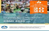 PANDUAN KBMI 2.0 - Universitas Diponegoro … · Form Rekomendasi Konversi Mata Kuliah..... 16 Lampiran 4. Form Isian KBMI (online) ... Memiliki bisnis yang telah berjalan minimal