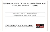 Halaman 1 dari 15 - perludem.orgperludem.org/wp-content/uploads/2019/03/INTEGRITY...Halaman 4 dari 15 Indonesia Nomor 6109 (Bukti P-1) terhadap Undang-Undang Dasar Negara Republik