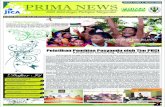 Volume 2 Edisi 5, Agustus 2008 PRIMA NEWS...Pembina Posyandu terhadap kelangsungan Posyandu lebih meningkat. Bertindak sebagai fasilitator adalah Bapak M. Rivai, SKM dari Dinas Kesehatan