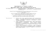 BERITA NEGARA REPUBLIK INDONESIA · oleh Menteri Keuangan selaku Bendahara Umum Negara untuk menampung seluruh penerimaan negara dan membayar seluruh pengeluaran negara. 4. Penerimaan