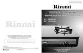 Inst Manual RI-712GA Rev1 - Rinnai Indonesia...Produk ini dan syarat garansi hanya untuk pengguna pasar Indonesia saja. NOMOR TANDA PENDAFTARAN DIRJEN PDN NO: P.45.RI25.01702.0918