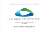 Pt. Indo Straits · bagaimana Perseroan melakukan usaha, dan menjadi dasar bagi kebijakan dan petunjuk/prosedur lainnya yang ber aku dalam Perseroan. Terkait dengan lingkungan bisnis