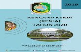 RENCANA KERJA (RENJA) TAHUN 2020 - Banyuwangi...Rencana Kerja Badan Pendapatan Daerah Kabupaten Banyuwangi merupakan penjabaran tahunan dari Rencana Strategis Badan Pendapatan Daerah