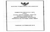 BPK Perwakilan Provinsi Jawa Timur | Situs web resmi BPK … · 2016. 2. 23. · acara serah terima jabatan (sertijab) ini dilaksanakan, menyusul pelantikan Saudara Novian Herodwijanto