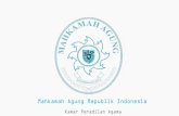 Mahkamah Agung Republik Indonesia · Perma No. 2 Tahun 2015 Tentang Tata Cara Penyelesaian Gugatan Sederhana Perma No. 14 Tahun 2016 Tentang Tata Cara Penyelekonomi Syariah Undang-Undang