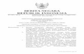 BERITA NEGARA REPUBLIK INDONESIA · 2016. 12. 19. · 3 2015, No.964 10. Peraturan Pemerintah Nomor 65 Tahun 2012 tentang Jenis dan Tarif Atas Jenis Penerimaan Negara Bukan Pajak