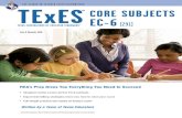 TExES Core Subjects EC 6 291  TExES Teacher Certification Test Prep