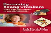 BEST BOOK Becoming Young Thinkers Deep Project Work in the Classroom Early Childhood