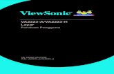 VA2223-A/VA2223-H Layar - ViewSonic · ViewSonic sudah dikenali oleh PC pada bagian ‘Color Management’ (Manajemen Warna) dari pengaturan lanjut. VA2223-A/VA2223-H (default) VA2223-A/VA2223-H_SERIES.ICM
