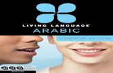 TOP Living Language Arabic, Essential Edition: Beginner course, including coursebook, 3 audio CDs, Arabic script guide, and fr