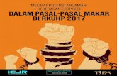 MELIHA S SPRESI DALAM PASAL-PASAL MAKAR RKUHP 2017icjr.or.id/wp-content/uploads/2017/04/Ancaman...“Makar” karena menjadi Ketua Panitia hari Perayaan Kemerdekaan Papua Barat yang