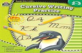 Ready•Set•Learn: Cursive Writing Practice, Grades 2–3 from Teacher Created Resources (Ready, Set, Learn Series)