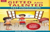 BEST BOOK Gifted and Talented Test Preparation: Gifted test prep book for the OLSAT, NNAT2, and COGAT Workbook for children in pres
