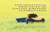 Foundational Practices of Online Writing Instruction (Perspectives on Writing)