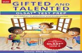 TOP Gifted and Talented OLSAT Test Prep: Gifted test prep book for the OLSAT Workbook for children in preschool and kindergar