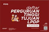 Dipublikasikan pada 9 Mei 2018 Dipublikasikan pada tanggal ...sda.pu.go.id/assets/uploads/berita/77299-lpdp-daftar-kampus-dn.pdf · 77 Institut Teknologi Bandung Perencanaan Kepariwisataan