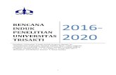 RENCANA INDUK 2016- PENELITIAN UNIVERSITAS 2020 …lemlit.trisakti.ac.id/wp-content/uploads/2020/06/rip-2016-2020-skr.pdfJangka Panjang 2005-2030, serta menjawab tantangan era globalisasi,