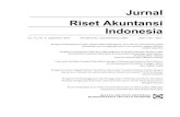 Jurnal Riset Akuntansi Indonesiaerepo.unud.ac.id/id/eprint/15335/1/7f2c7f1f5fa16b3... · Dan Koefisien Respon Nilai Buku Ekuitas pada Perusahaan Manufaktur Di Bursa Efek Jakarta Zahroh