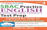 EBOOK SBAC Test Prep: Grade 4 English Language Arts Literacy (ELA) Common Core Practice Book and Full-length Online Assessments: