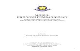 MODUL EKONOMI PEMBANGUNANrepository.uki.ac.id/1459/1/2019_FEB-UKI_Modul Ekonomi... · 2020. 3. 26. · sektor eksternal dan finansial dan dirancang untuk meningkatkan lapangan kerja