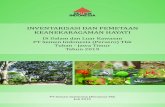 sig.id · 2020. 9. 23. · ii © PT. Semen Indonesia (Persero) Tbk. Hak cipta dilindungi oleh undang-undang. Laporan Inventarisasi dan Pemetaan Keanekaragaman Hayati Di Dalam dan