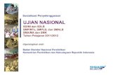 Presentasi-SosialiasiUN-Pleno 13 Des-2012-OK€¦ · • Kisi-kisi US/M dan UN disusun berdasarkan Standar Kompetensi dan Kompetensi Dasar pada Permen 22 tahun 2006 tentang Standar
