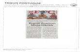 BPK Perwakilan Provinsi Kalimantan Barat | BPK Perwakilan … · 2015. 8. 14. · BPK RI terkait aporan Hasil Pemeriksaan (LHP) keuangan tahun 2014. ... rapkan laporan keuangan berbasis