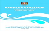 Kode Pos 53223 KEPUTUSAN KEPALA DINAS ......Rencana Strategis Dinas Pertanian dan Peternakan Kabupaten Cilacap 2012-2017 ini merupakan dokumen perencanaan yang berisi: visi, misi,