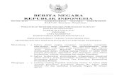 BERITA NEGARA REPUBLIK INDONESIA · 2012. 2. 8. · Tata Usaha/Sekretaris/staf yang ditunjuk yang diberi tugas sebagai pelaksana unit kearsipan satuan kerja/unit kerja selanjutnya