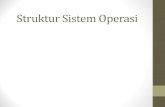 Struktur Sistem Operasitissa.staff.gunadarma.ac.id/.../Struktur+sistem+operasi.pdfSTRUKTUR SISTEM OPERASI Sebuah sistem yang besar dan kompleks seperti sistem operasi modern harus