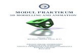 MODUL PRAKTIKUMrepo.darmajaya.ac.id/1219/1/Modul Praktikum 3D.pdfKemampuannya adalah dapat menggabungkan objek image, vektor, tiga dimensi, serta langsung dapat membentuk animasi dari