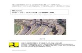 MODUL SIB – 03 : BAHAN JEMBATAN · 8. Mengawasi pekerjaan beton. 9. Mengawasi pekerjaan bangunan pelengkap dan perlengkapan jembatan. 10. Mengawasi pekerjaan pemeliharaan jalan