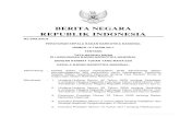 BERITA NEGARA REPUBLIK INDONESIA€¦ · Nasional; 8. Peraturan Kepala Badan Narkotika Nasional Nomor 4 Tahun 2010 tentang Organisasi dan Tata Kerja Badan Narkotika Nasional Provinsi