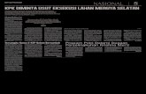 Edisi: 10497 | Thn. XXXXIII NASIONAL 5 KPK DIMINTA USUT EKSEKUSI LAHAN MERUYA … · 2016. 9. 30. · Meruya Udik Asmat bin Siming. Kasus kepemilikan la-han di Kelurahan Meru-ya Selatan,