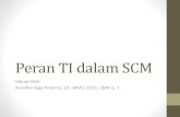 Peran TI dalam SCM - Gunadarmaanindito.staff.gunadarma.ac.id/.../Peran+TI+dalam+SCM.pdfPeran TI dalam SCM (con’t) •Perspektif Manajerial •Minimize Risks, setiap bisnis memiliki