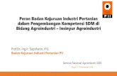 Peran Badan Kejuruan Industri Pertanian dalam Pengembangan Kompetensi SDM di Bidang ... · 2020. 11. 9. · Peran Badan Kejuruan Industri Pertanian dalam Pengembangan Kompetensi SDM