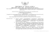 BERITA NEGARA REPUBLIK INDONESIA · 2013. 3. 11. · (1) Materi muatan Peraturan Menteri berisi: a. materi untuk pengaturan lebih lanjut dari peraturan perundang-undangan yang lebih
