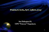 FISIKA DALAM GEOLOGIlearning.upnyk.ac.id/pluginfile.php/17331/mod_resource... · 2020. 4. 29. · Dalam pembentukan tata surya terjadinya bumi ... • Dalam pembentukan struktur geologi