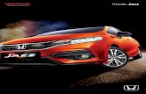 trendsetter New Honda Jazz · 2019. 3. 11. · mobil tidak melaju. ABS (Anti-Lock Braking System) mencegah penguncian roda saat pengereman mendadak. EBD (Electronic Brake-force Distribution)