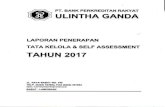 ulintha.files.wordpress.com · pt, bank perkreditan rakyat o ganda laporan penerapan tata kelola & self assessment tahijn 2017 jl. raya babat no. 195 telp. (0322) 454953, fax (0322)