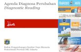 Agenda Diagnosa Perubahan Diagnostic Reading · Agenda Diagnosa Perubahan Diagnostic Reading Badan Pengembangan Sumber Daya Manusia Pemerintah Provinsi DKI Jakarta APBD 2018 . Pendahuluan