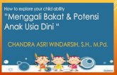How to explore your child ability ... HOW TO EXPLORE YOUR CHILD ABILITY CHANDRA ASRI WINDARSIH, S.H., M.Pd. How to explore your child ability “Menggali Bakat & Potensi Anak Usia