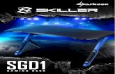 prem SKILLER SGD1 id 02 - Sharkoon - Home · SKILLER SGD1 adalah meja gaming dan kerja yang kokoh. Berbeda terkarena gaya gaming nya yang moderen dan juga fungsi khusus, yang tertunjuk