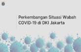 Perkembangan Situasi Wabah COVID-19 di DKI Jakarta · Perkembangan Situasi Wabah COVID-19 di DKI Jakarta. Sempat melandai saat PSBB awal, ... ketersedian ICU hanya cukup untuk seminggu...