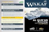 Badan Wakaf Al-Quran · 2011. 12. 22. · air bersih kapasitas hingga 84.000 liter. Dengan adanya bak raksasa dari hasil wakafdan dukungan dana sosial Bank Danamon Syariah tersebut,
