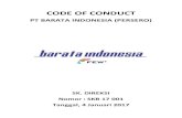 CODE OF CONDUCT - PT Barata Indonesia...Melakukan kerjasama dengan atasan, teman sejawat, bawahan, atau orang lain baik didalam maupun diluar lingkungan kerjanya, dengan tujuan untuk